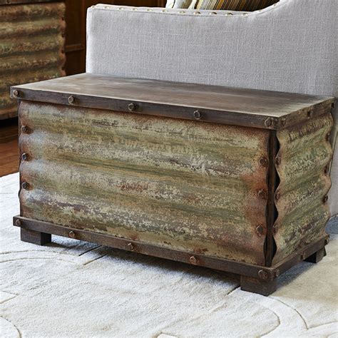 Metal Blanket Chests 